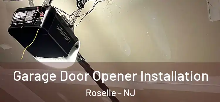  Garage Door Opener Installation Roselle - NJ