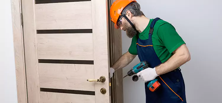 Replace Internal Door Handle with Lock Roselle